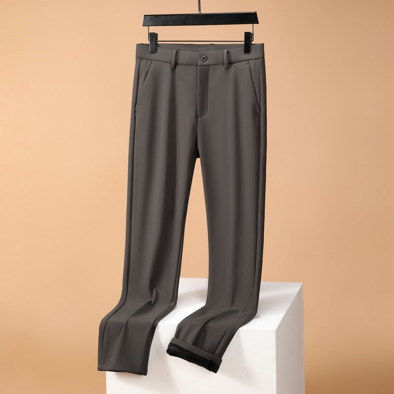 Herren eleganter Business-Hose mit zeitgemäßem Schnitt und komfortablem Bund Echoarchiv