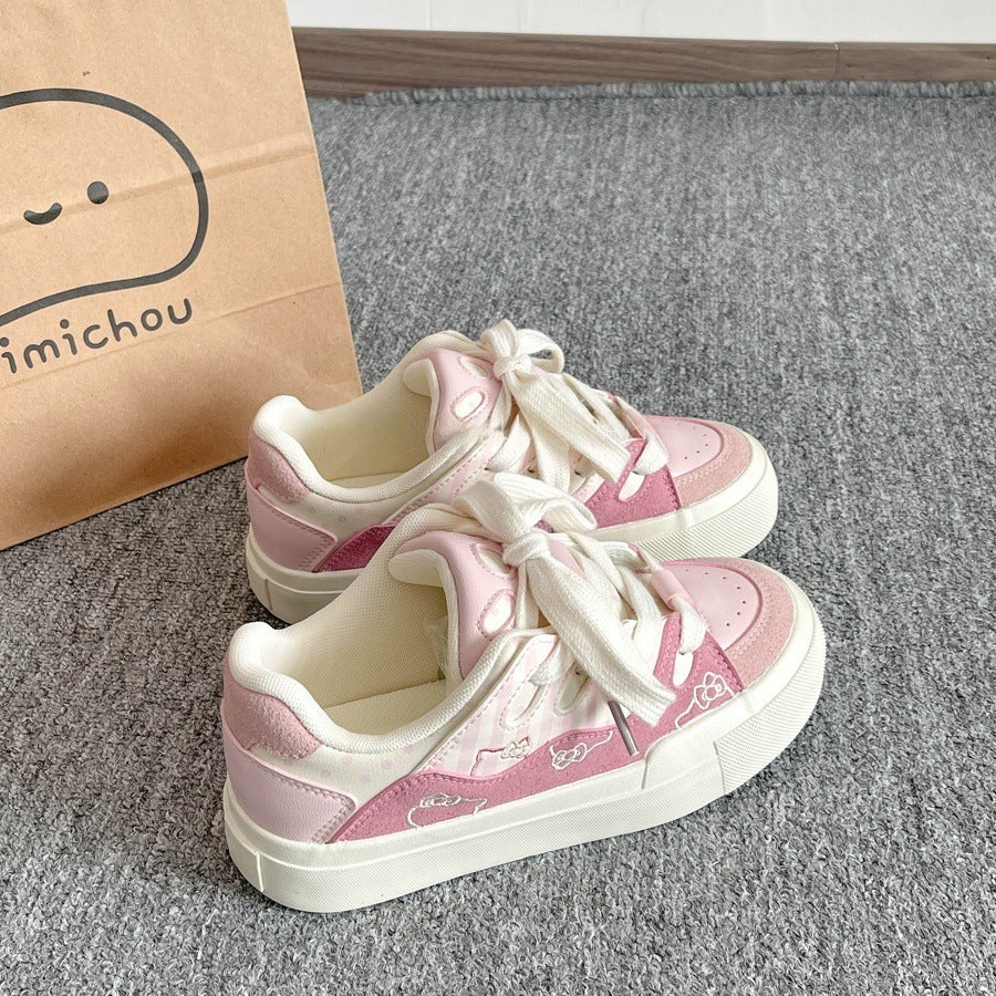 Damen Sneaker mit verspieltem Tierdesign und atmungsaktivem Obermaterial Echo Archiv