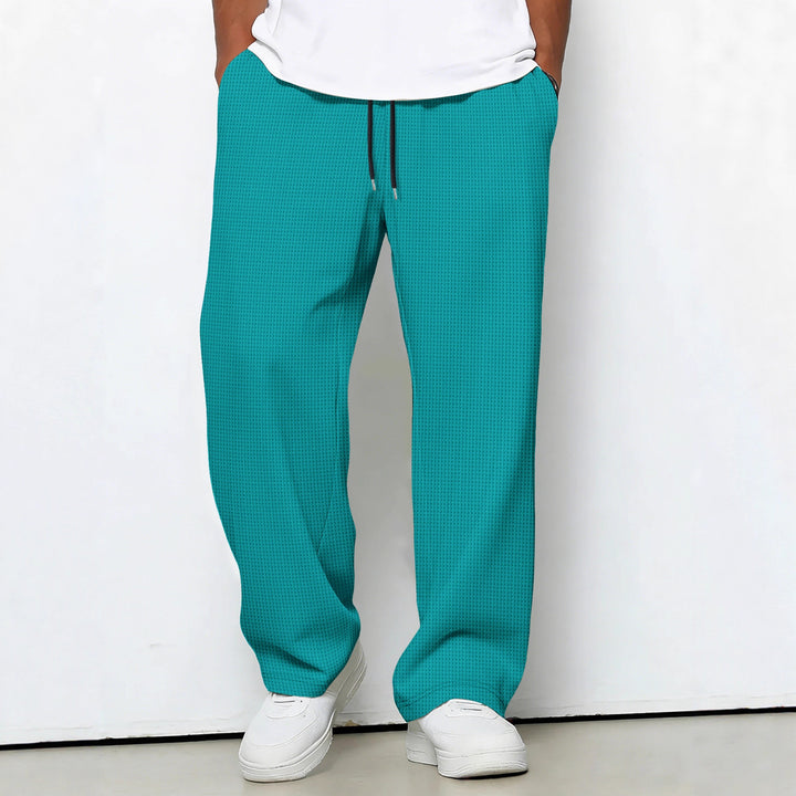 Herren lockere Jogginghose mit Kordelzug und seitlichen Eingrifftaschen – Sorevano
