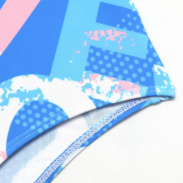 Damen Einteiliger Sportbadeanzug mit grafischem Print Echo Archiv