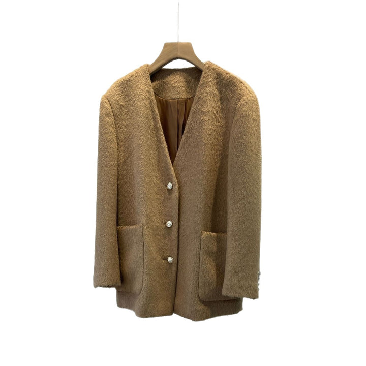 Eleganter strukturierter Blazer für Frauen Echoarchiv