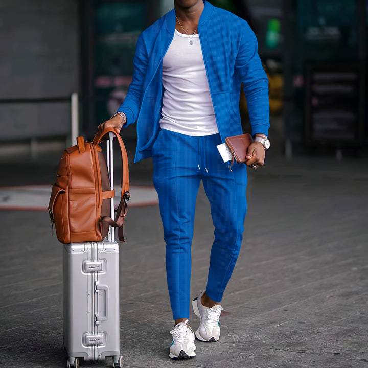 Herren sportliches Jogginganzug mit modernem Schnitt und atmungsaktivem Material Echoarchiv
