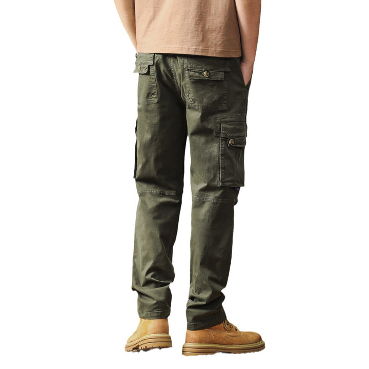 Herren Cargo-Hose mit multifunktionalen Taschen und elastischem Bund Echoarchiv 1758210621