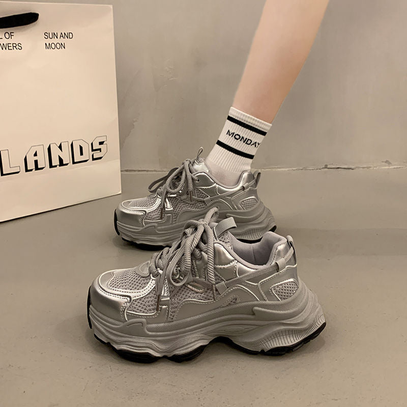 Damen Sneakers im urbanen Chunky-Stil mit atmungsaktiver Mesh-Oberfläche und komfortabler Dämpfung Echo Archiv