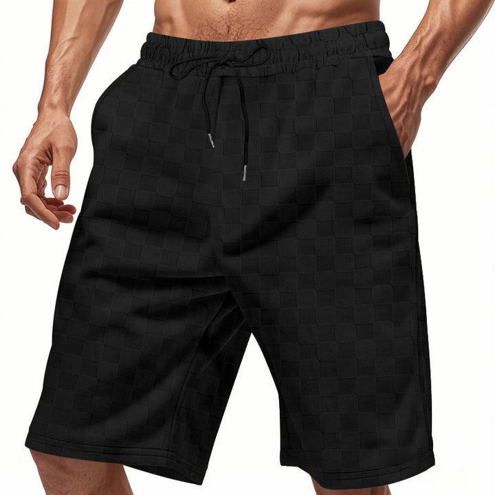 Herren bequeme Freizeithose mit elastischem Bund und Seitentaschen Echoarchiv