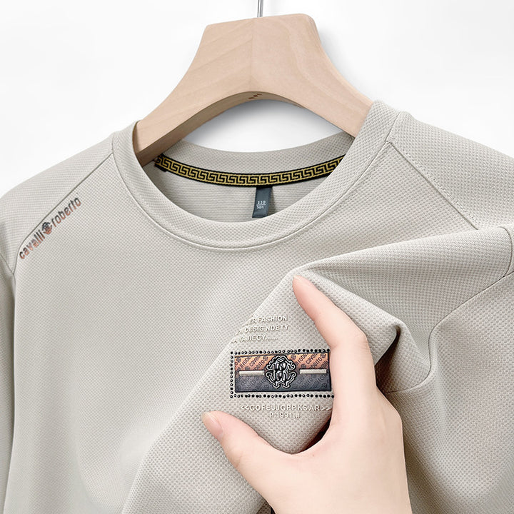 Herren Sweatshirt mit innovativer Struktur und atmungsaktiven Eigenschaften Echoarchiv