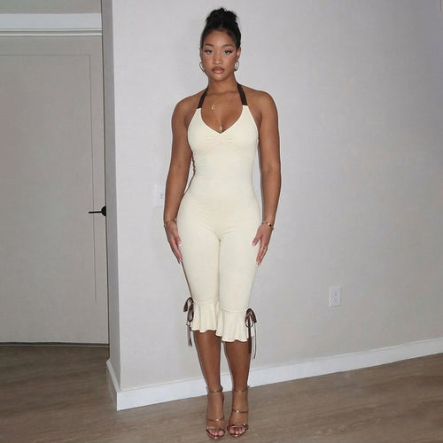 Damen stilvolle Jumpsuit Echo Archiv
