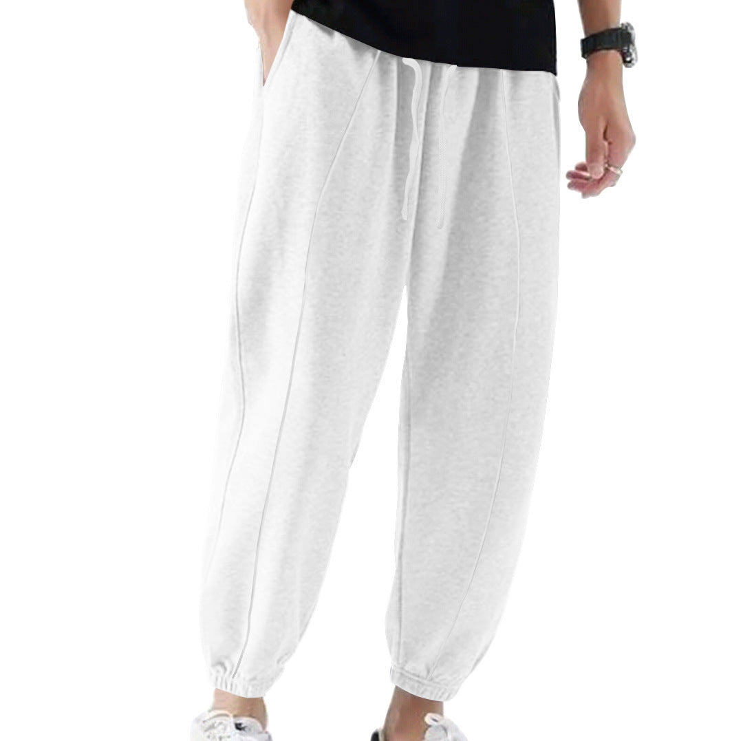 Herren Jogginghose mit seitlichen Taschen und elastischem Bund Echoarchiv