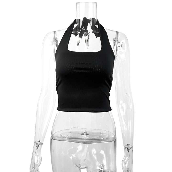 Damen Hochgeschlossenes Tanktop mit Quadrat-Ausschnitt Echo Archiv