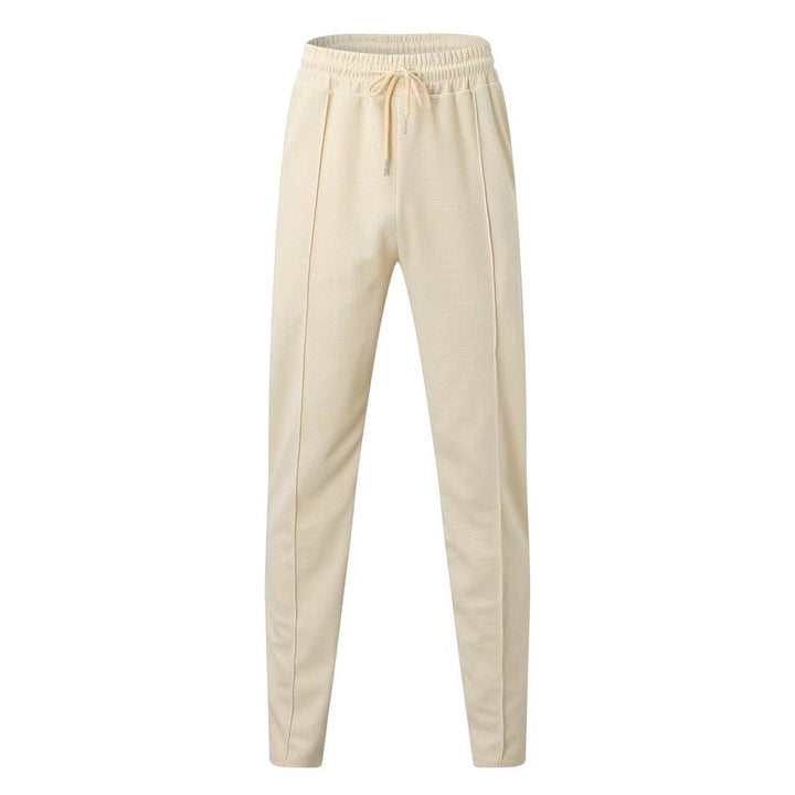 Herren sportliche Jogginghose mit atmungsaktiver Textur und elastischem Bund Echoarchiv