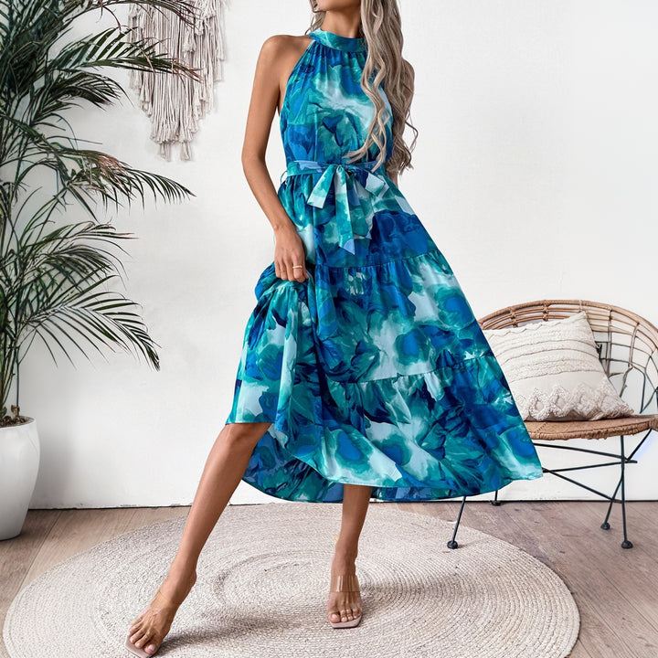 Damen Midikleid mit modernem Oberteil und Schößchen Echo Archiv