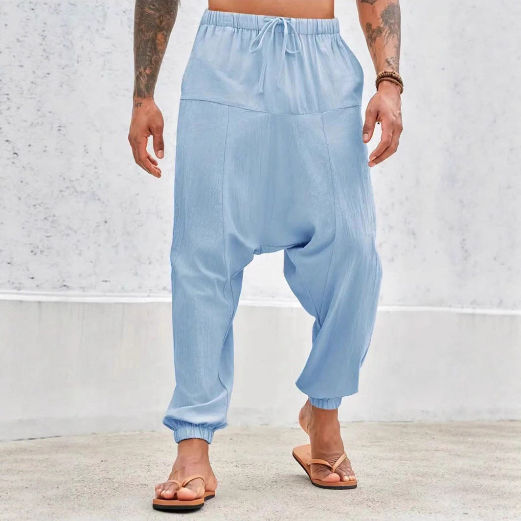 Herren Freizeithose mit elastischem Bund und lässigem Schnitt Echoarchiv