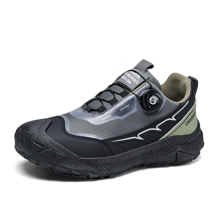 Herren robuste Outdoor‑Trekkingsneaker mit BOA‑Verschluss, verstärkter Zehenkappe und griffiger Trailsohle – Tavélo
