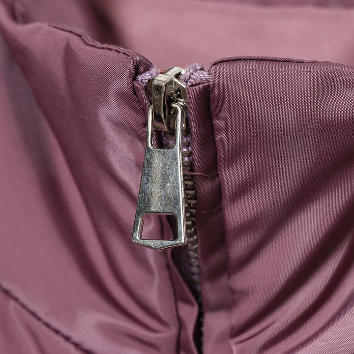 Damen Cropped‑Bomberjacke im Satin‑Look mit Stehkragen und Taillen‑Tunnelzug Echoarchiv