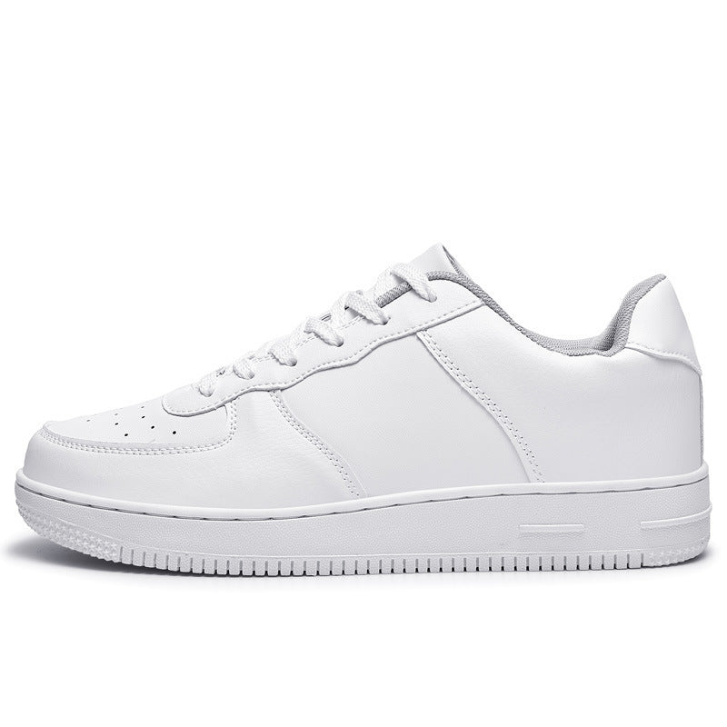 Herren Minimalistischer Low-Top Freizeitleder-Sneaker mit gepolstertem Knöchelkragen und rutschfester Profilsohle – Norré