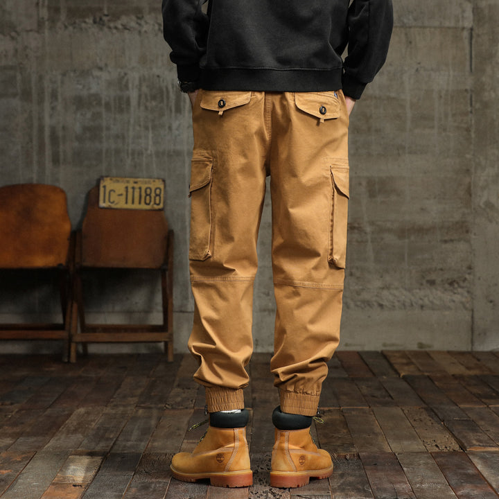 Herren Cargo-Hose mit atmungsaktiven Eigenschaften und multifunktionalen Taschen Echoarchiv