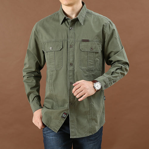 Herren Funktionales Utility-Hemd Echo Archiv