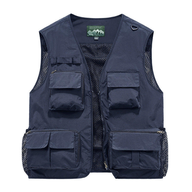 Herren Multifunktionale und atmungsaktive Outdoor-Weste Echo Archiv