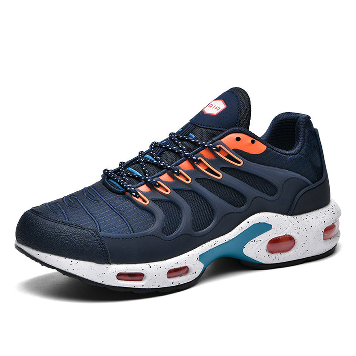 Herren futuristische Dämpfungs-Sneaker mit sichtbarer Luftkammer und strukturiertem Mesh-Overlay Echo Archiv