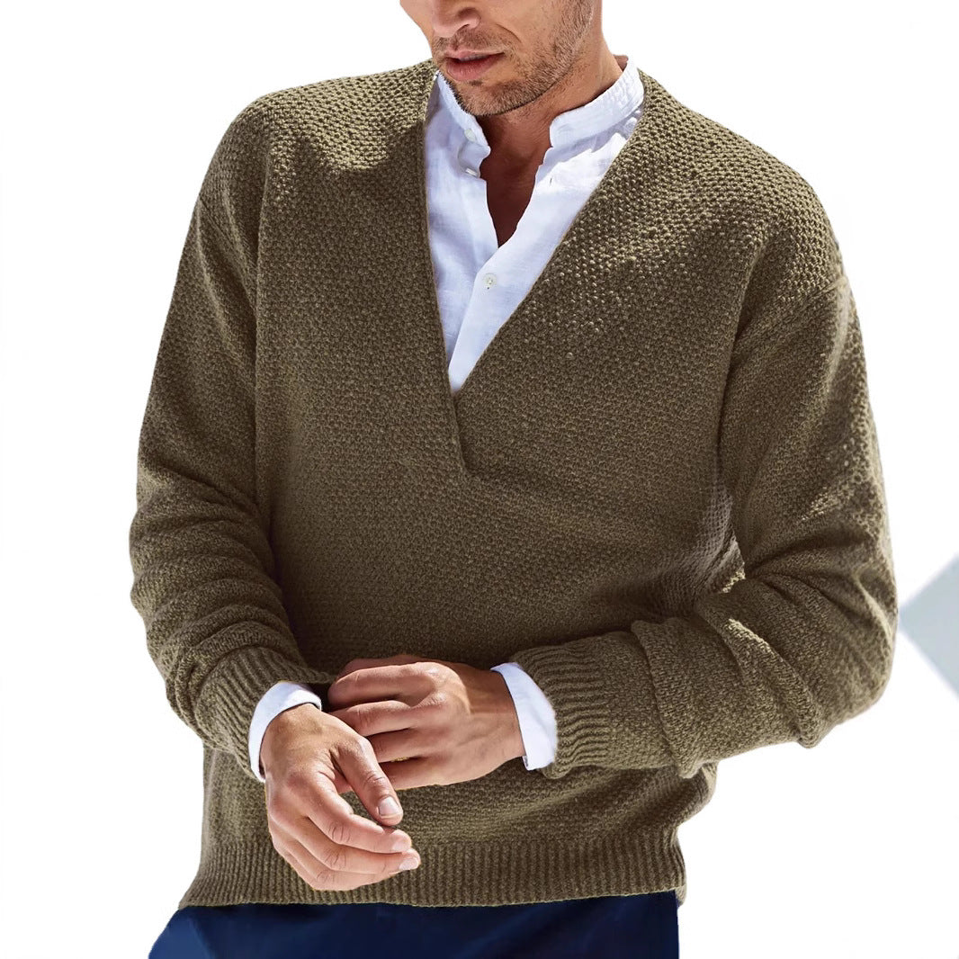 Herren Vintage Strickpullover Echoarchiv