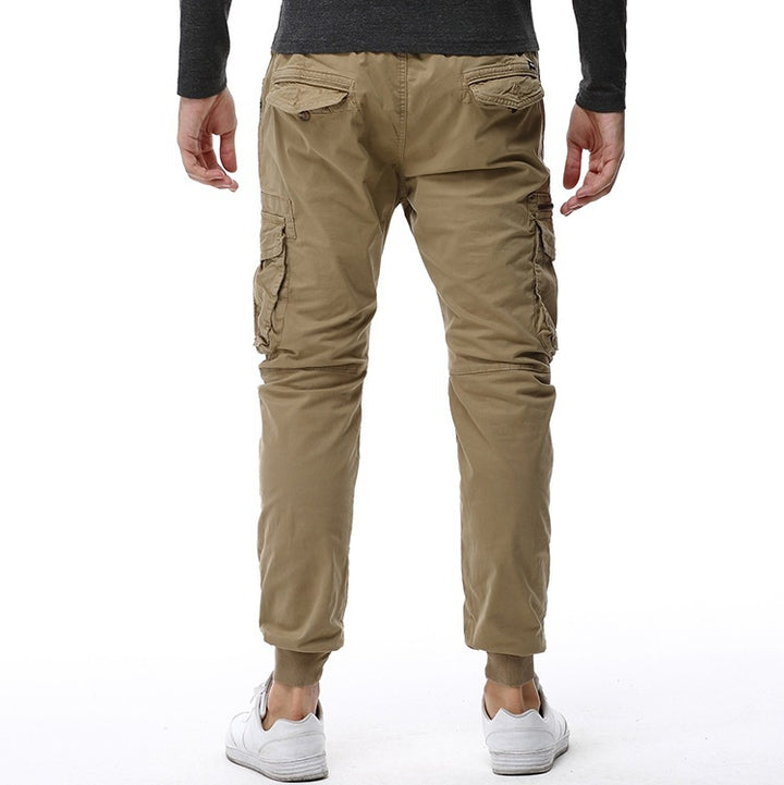 Herren Cargohose mit mehreren praktischen Taschen und elastischem Bund Echoarchiv