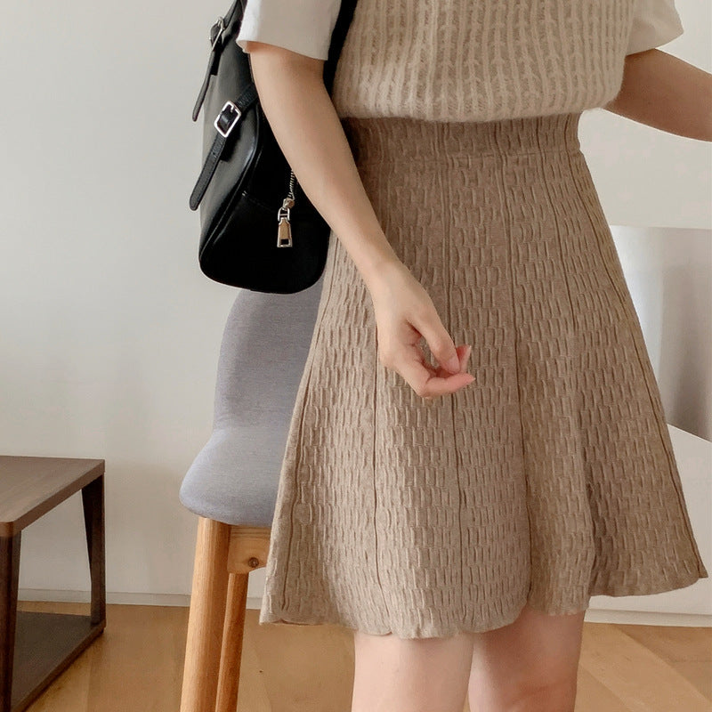 Damen Strick-Midikleid mit strukturiertem Design Echo Archiv