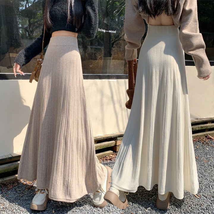 Damen Maxi-Rock mit elegantem Plissee Echo Archiv