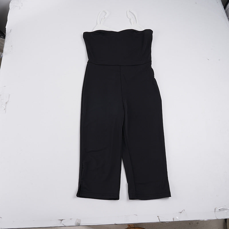 Damen eleganter Overall mit Büstenlage und verstellbaren Trägern Echo Archiv