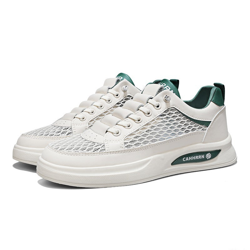 Unisex atmungsaktive Mesh-Plateau-Sneaker mit leichter Dämpfung und gepolstertem Komfortfußbett – Norré