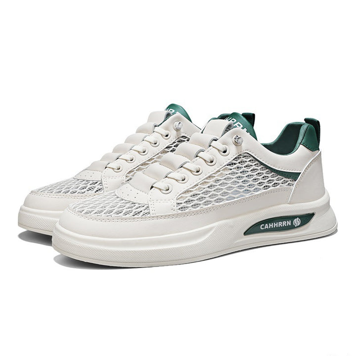 Unisex atmungsaktive Mesh-Plateau-Sneaker mit leichter Dämpfung und gepolstertem Komfortfußbett – Norré