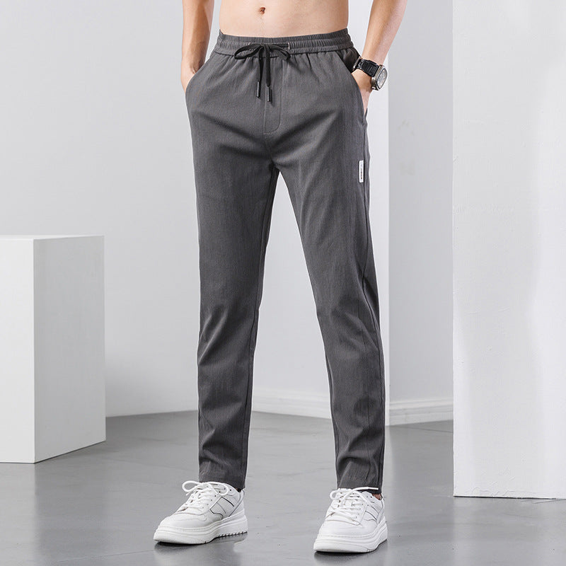 Herren Sportliche Freizeithose mit elastischem Bund Echoarchiv