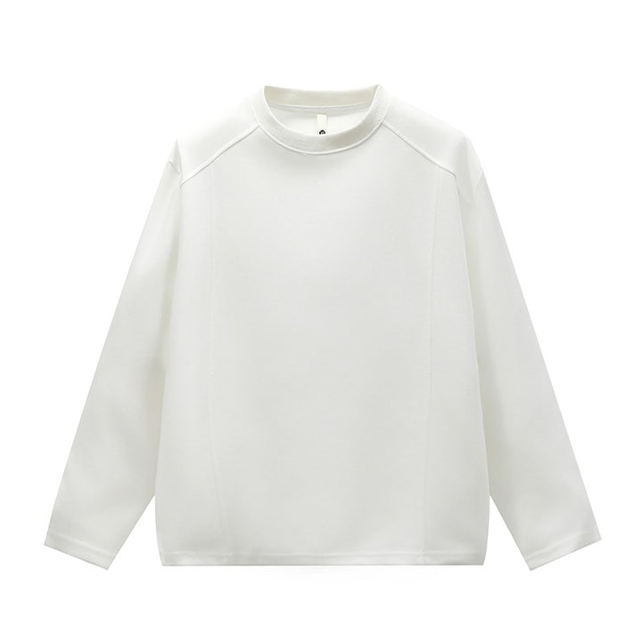 Unisex Minimalistisches Rundhals-Sweatshirt mit Raglanärmeln Echoarchiv
