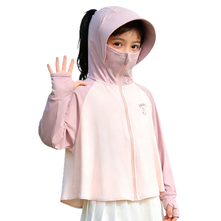 Mädchen Sonnenjacke mit Kapuze und UV-Schutz Echo Archiv