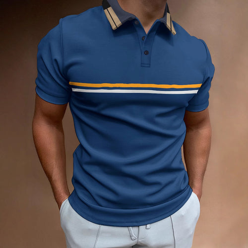 Herren Freizeit Stylisches Sport Polo Echoarchiv