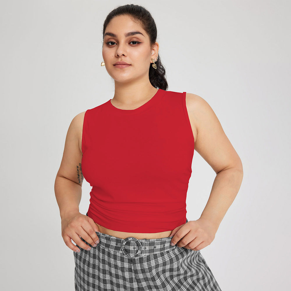 Damen weit geschnittene Karottenhose mit dekorativer Gürtel-Detail Echo Archiv