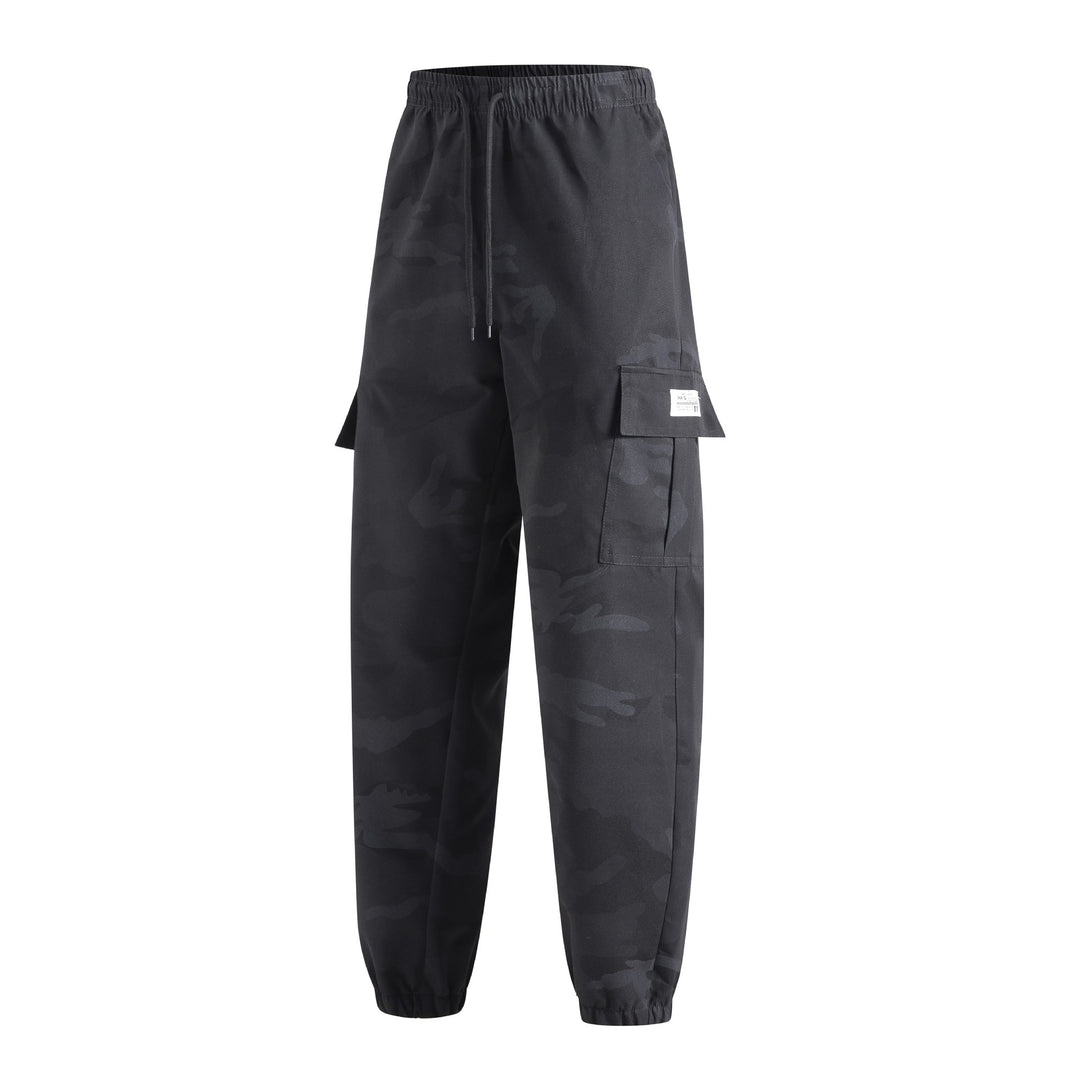 Herren Cargojogginghose mit elastischem Bund, Multifachtaschen & Bündchen Echo Archiv