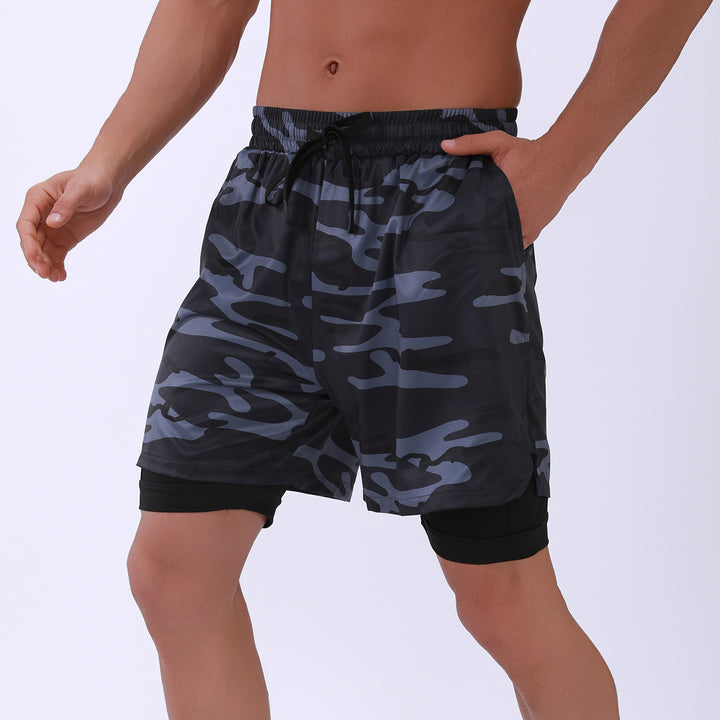 Herren Sportliche Badeshorts mit integriertem Inneren und elastischem Bund Echoarchiv