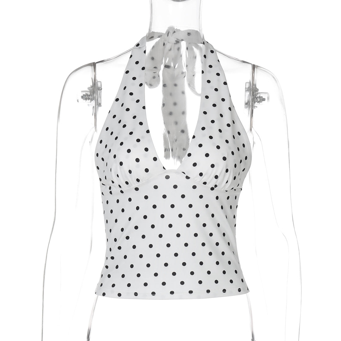 Damen Polka-Dots Haltertop – Avérine