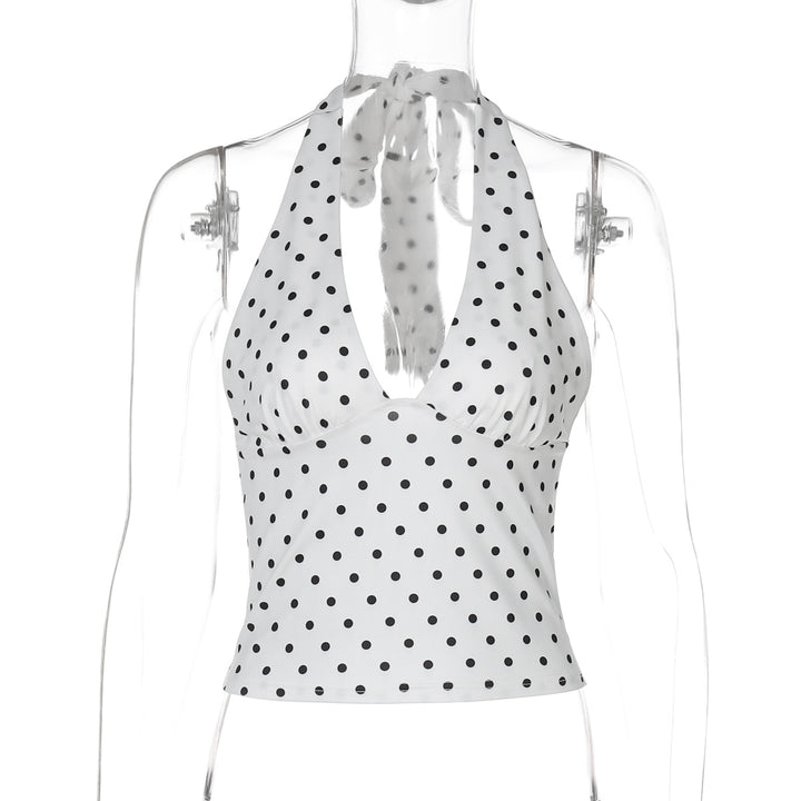 Damen Polka-Dots Haltertop Echo Archiv