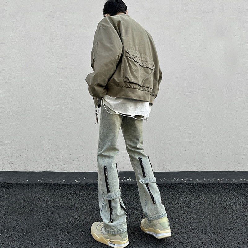 Herren lässige Utility-Jacke Echoarchiv