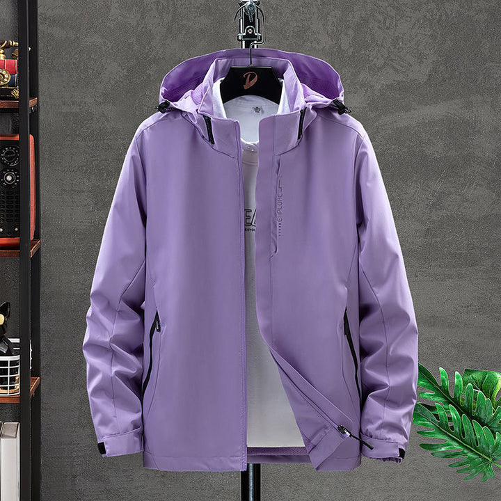 Herren Funktionsjacke mit verstellbarer Kapuze Echo Archiv
