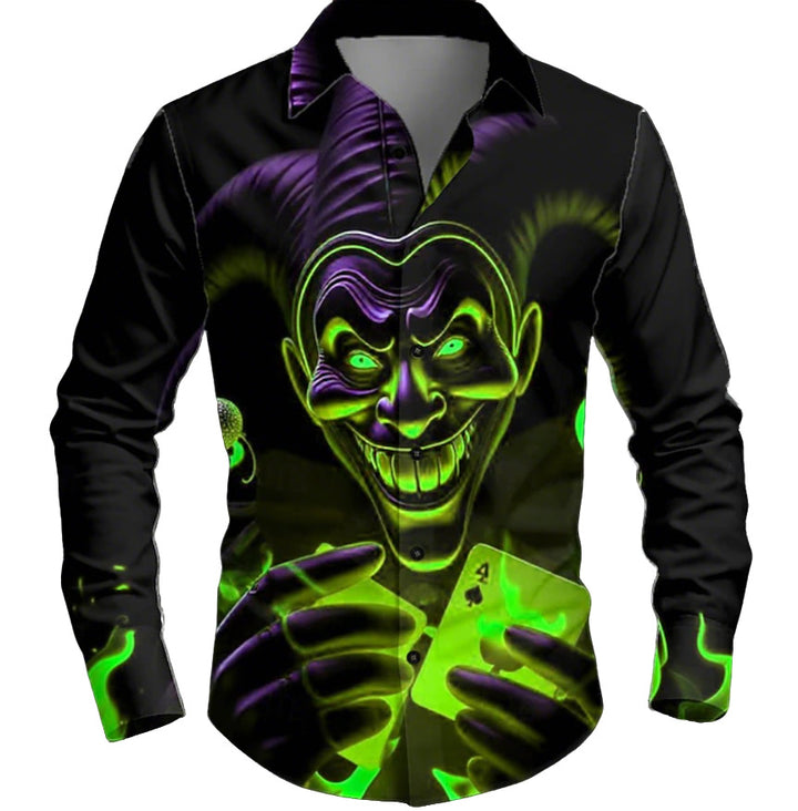 Herren Hemd mit einzigartigem Comicdesign Echoarchiv