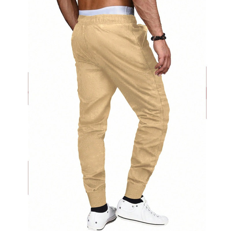Herren stylische Jogginghose mit seitlichen Zipper-Taschen Echoarchiv