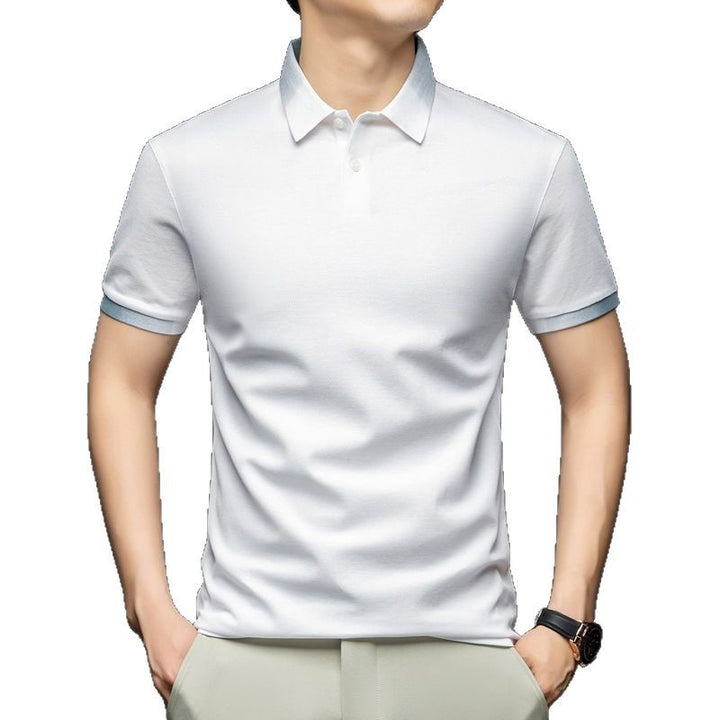 Herren modisches Poloshirt mit atmungsaktiver Struktur Echoarchiv