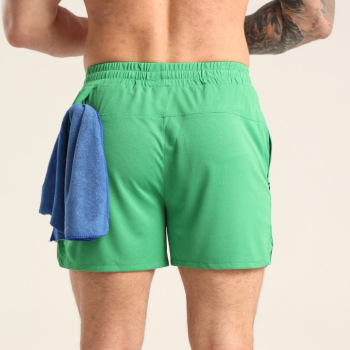 Herren Sportliche Schwimmshorts mit atmungsaktivem Material und verstellbarem Bund Echoarchiv