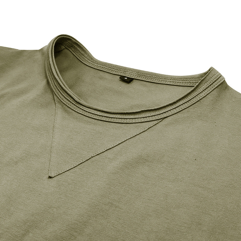 Herren Langarmshirt mit Rundhalsausschnitt und sportlichem Design Echoarchiv