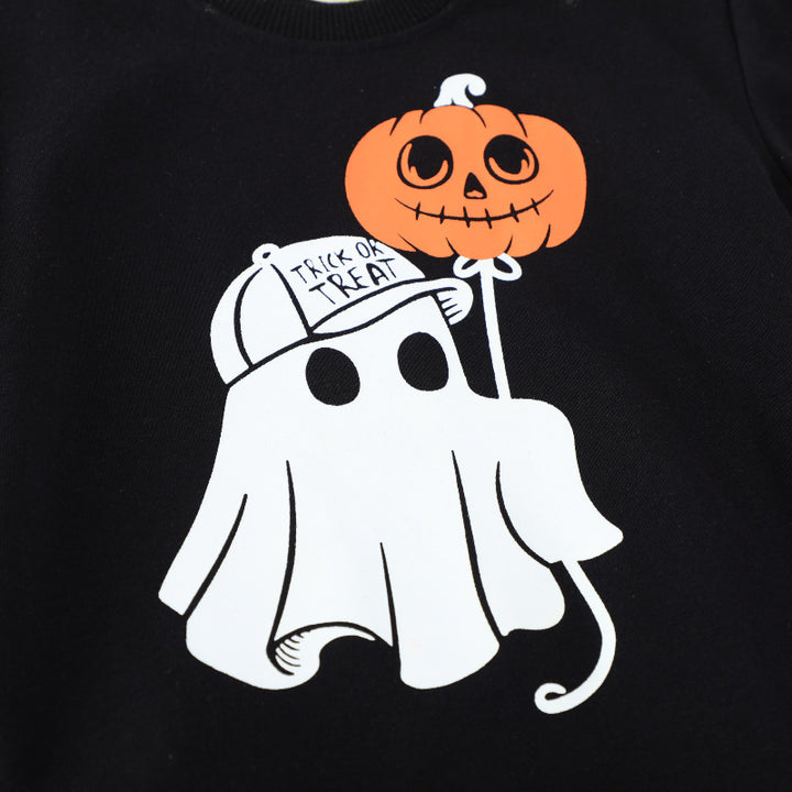 Jungen Kuschelsweatshirt mit gruseligem Halloween-Motiv Echo Archiv