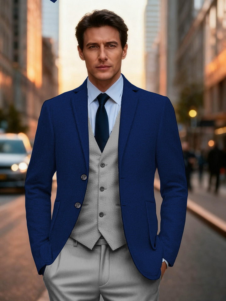 Herren klassischer einreihiger Blazer Echoarchiv