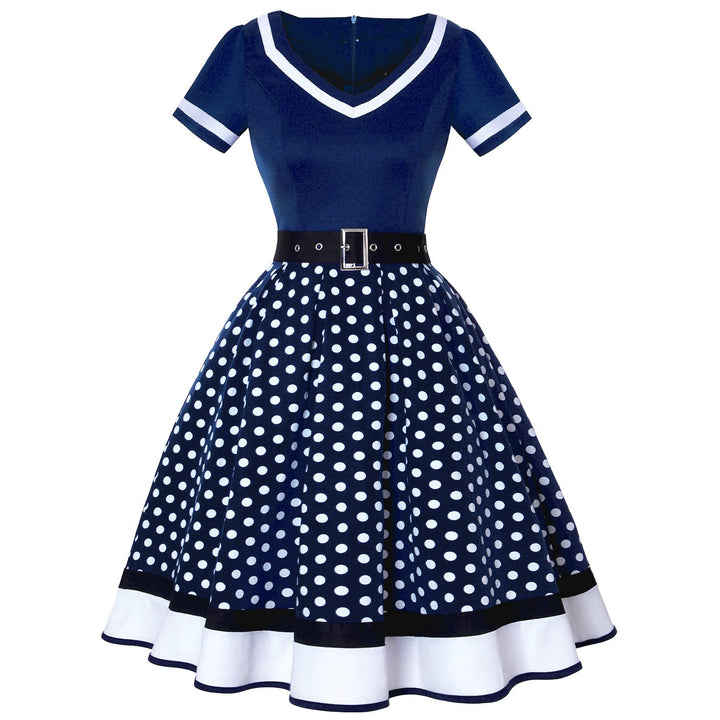 Echoarchiv | Vintage Hepburn Polka Dot Kleid