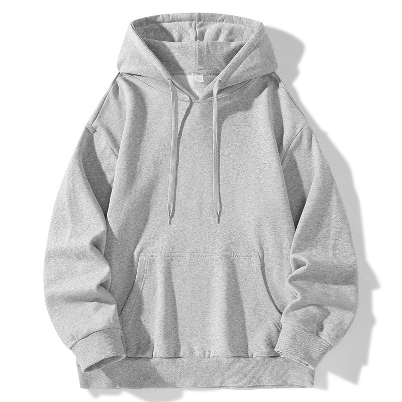 Unisex Oversize Kapuzenpullover aus schwerer Baumwollmischung mit Kängurutasche Echoarchiv